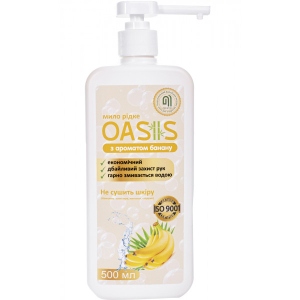 Рідке мило для рук NATA-OASIS з ароматом банана 500 мл (4823112601097)