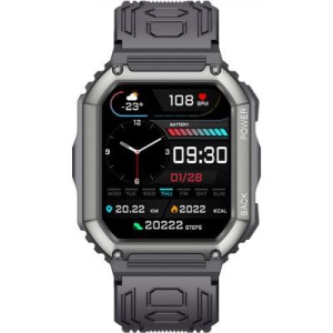 Смарт-годинник Gelius Pro GP-SW007 Tactical Navy Bluetooth call (IP68) Black