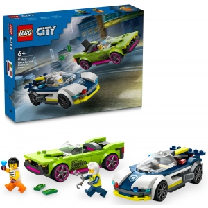 Конструктор LEGO City Переслідування маслкара на поліцейському автомобілі (60415)