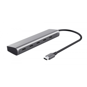Хаб USB Trust Halyx 5-Port USB-C (25136)