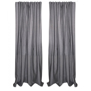 Портьєра Прованс HYGGE Black (чорна) 250Х200  (014156)