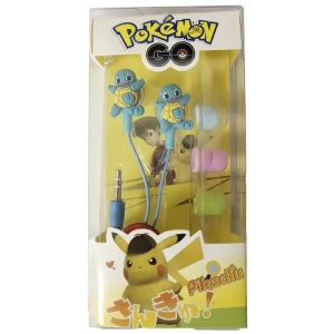 Навушники вкладиші дротові Optima Pokemon Go Squirtle Blue (OPT-HF-SQTL)