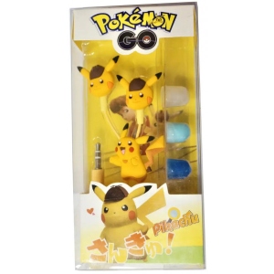 Навушники вкладиші дротові Optima Pokemon Go Pikachu Smile Yellow (OPT-HF-PKCH1)