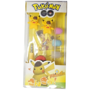 Навушники вкладиші дротові Optima Pokemon Go Pikachu Surprised with Pokeball Yellow (OPT-HF-PKCH3)