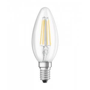Лампочка світлодіодна Osram LED Star E14 5-60W 4000K 220V B35 Filament (4058075116702)