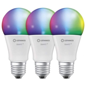 Лампочка світлодіодна Osram Ledvance LedSmart+ WiFi A60 9W (806Lm) 2700-6500K + RGB E27 3 шт. (4058075485754) замовити в Україні