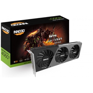 Відеокарта Inno3D GeForce RTX4060 Ti X3 OC, 8GB GDDR6 (N406T3-08D6X-171153L)