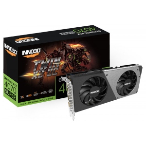 Відеокарта Inno3D GeForce RTX4070 Super TWIN X2 OC, 12GB GDDR6X (N407S2-126XX-186162N) порівняти ціни