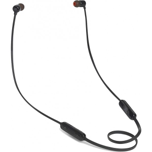 Навушники вкладиші бездротові JBL T160BT Black (JBLT160BTBLK)
