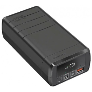 Батарея мобільна універсальна Promate Powermine-130 38000mAh Black