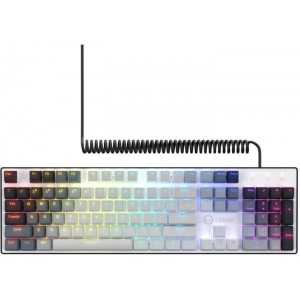 Клавіатура дротова ігрова Lorgar Azar 514 RGB EN/UA Gaming Wired White (LRG-GK514W-UA)