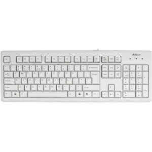 Клавіатура дротова A4tech KM-720 white USB