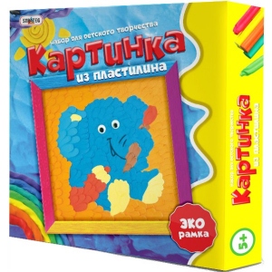 Набір для малювання пластиліном Strateg Слон (40011)