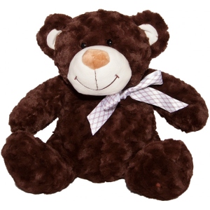 М'яка іграшка тварина Grand ВЕДМІДЬ (коричневий, з бантом, 40 cm) (4001GMU)