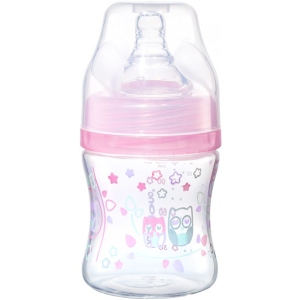 Пляшка для годування BabyOno Рожевий 120 мл (402/02)
