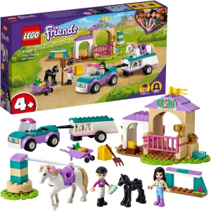 Конструктор LEGO Friends тренування коні і причіп для перевезення (41441)