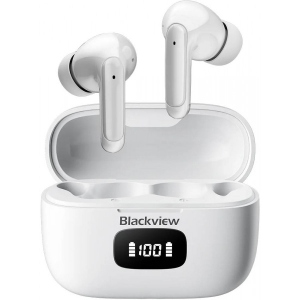 Навушники вкладиші бездротові TWS Blackview AirBuds 8 White