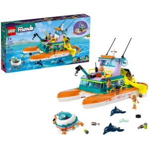 Конструктор LEGO Friends Човен морської рятувальної бригади (41734)