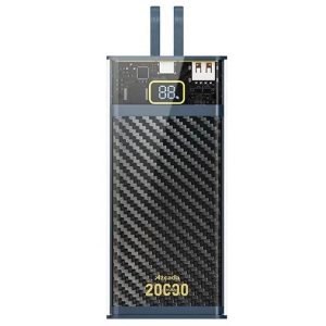 Батарея мобільна Proda 20000 mAh Black (PD-P55-BK)