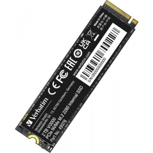 SSD-накопичувач внутрішній Verbatim Vi3000 Internal PCIe NVMe M.2 SSD 2TB (49376)
