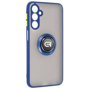 Чохол для смартфону Armorstandart Frosted Matte Ring for Samsung A15 4G (A155) / A15 5G Navy Blue (ARM72711)