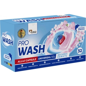 Капсули для прання ProWash Весняна свіжість 32 шт