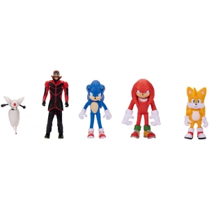 Набір ігрових фігурок Sonic the Hedgehog СОНІК ТА ДРУЗІ (5 фігурок, 6 cm) (412684)