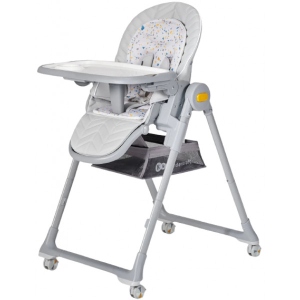 Стільчик для годування класичний Kinderkraft Lastree Grey (KHLAST00GRY0000)