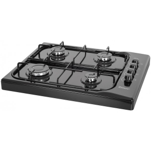 Плита газова настільна Zilan ZLN1518 Black