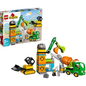 Конструктор LEGO DUPLO Town Будівельний майданчик (10990)