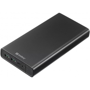 Батарея мобільна Sandberg PD 100W 5A 38400 mAh, 2хUSB Type-C OUT (420-63)