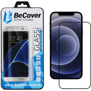 Захисне скло для смартфону BeCover for Apple iPhone 12 Pro Max Black (705377)