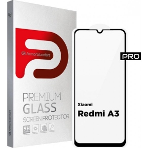 Захисне скло для смартфону Armorstandart Pro for Xiaomi Redmi A3 Black (ARM74453)