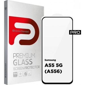 Захисне скло для смартфону Armorstandart Pro for Samsung A55 5G (A556) Black (ARM74348)