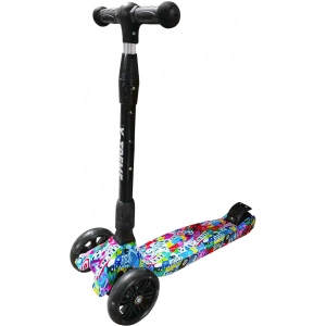 Триколісний самокат X-Treme KS-229W Black