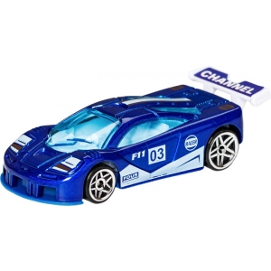 Колекційна машинка 1:64 RevRace синій (89860)