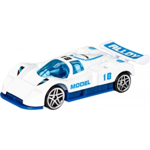 Колекційна машинка 1:64 RevRace білий (89858)
