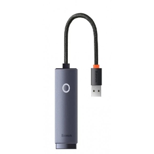 Перехідник USB-RJ-45 Baseus Lite Series USB to RJ45 Ethernet (WKQX000113)