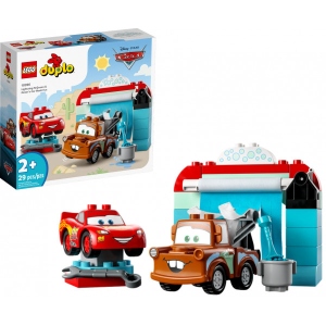 Конструктор LEGO DUPLO Disney TM Розваги Блискавки МакКвіна й Сирника на автомийці (10996)