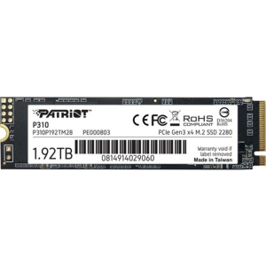 SSD-накопичувач внутрішній Patriot M.2 2280 1.92TB/P310 P310P192TM28 (P310P192TM28)