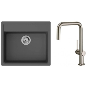Мийка кухонна+змішувач Hansgrohe S520-F510 + Talis M54 (43359800)