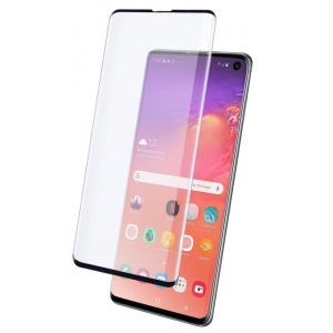 Захисне скло для смартфону Drobak Galaxy S10 Black 3D Full Cover Edge Glue (441614)