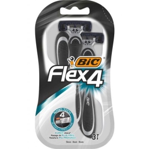 Станок чоловічий одноразовий BIC Flex 4 Comfort 3 шт. (3086123220614)