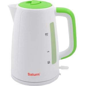 Електричний чайник Saturn ST-EK8435U White/Green