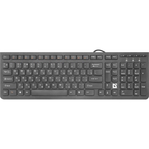 Клавіатура дротова Defender UltraMate SM-530 RU Black (45530)