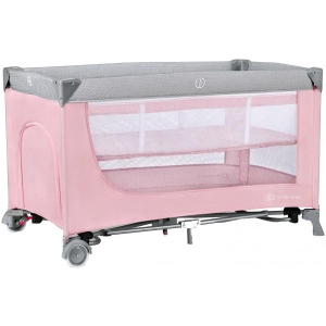 Манеж-ліжко Kinderkraft Leody Pink (KCLEOD00PNK0000)