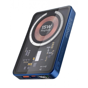 Батарея мобільна Promate Transpack-10 10000mAh Blue