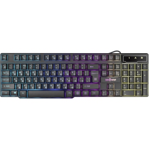 Клавіатура дротова ігрова Defender Mayhem GK-360DL RU Black (45360)