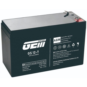 Акумулятор для ДБЖ GEM BATTERY 12V, 7.0A (GS 12-7)