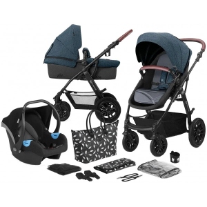 Коляска універсальна 3 в 1 Kinderkraft Xmoov Denim (KKWXMOVDEN3000)